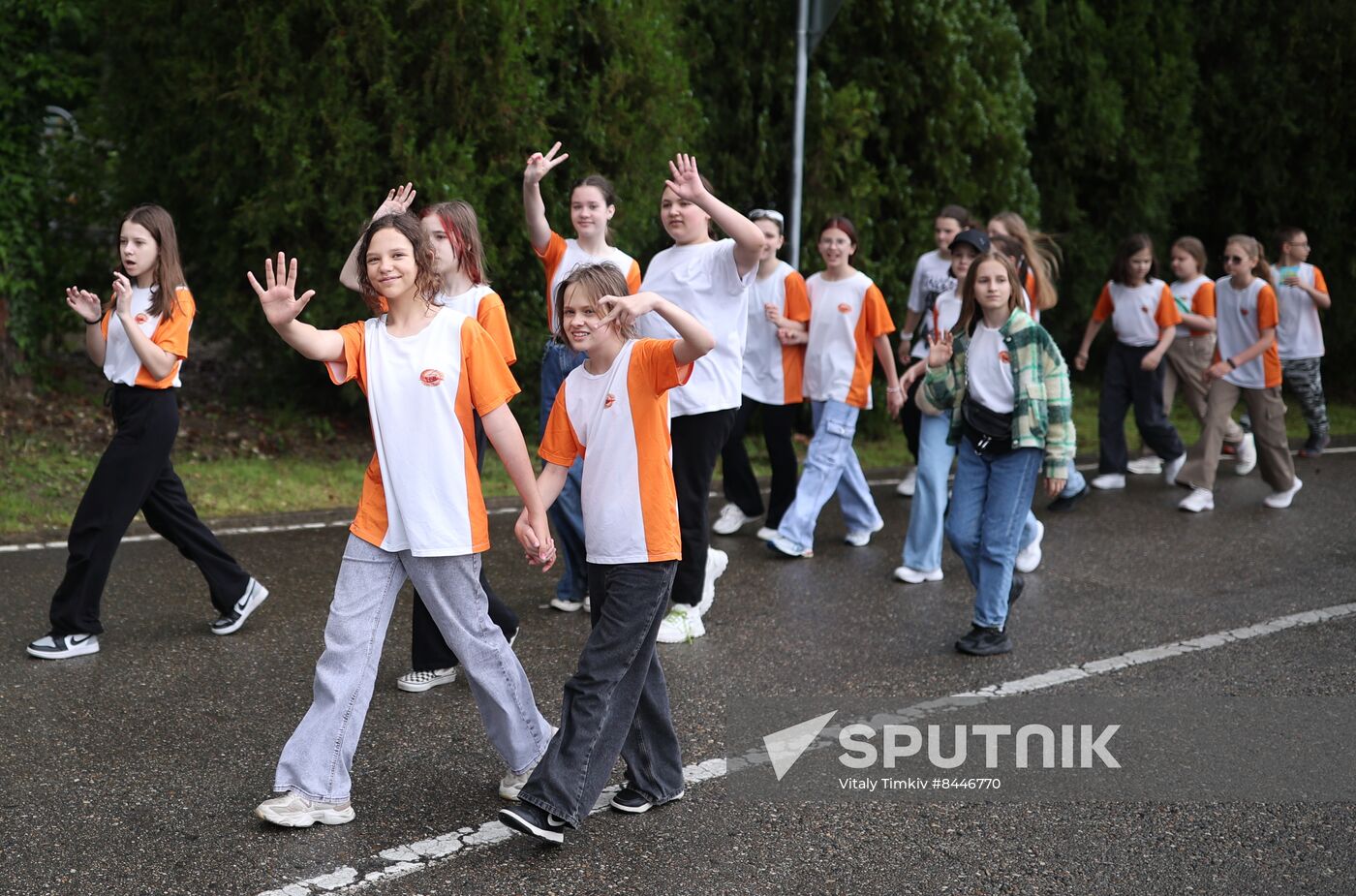 Russia Children's Day Orlyonok Centre