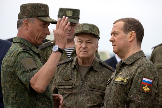 Russia Medvedev Southern Federal District