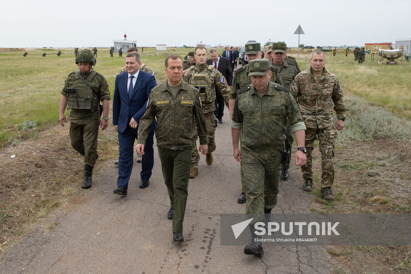 Russia Medvedev Southern Federal District