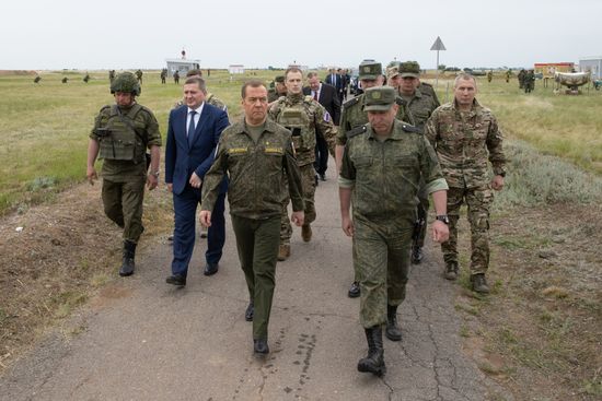 Russia Medvedev Southern Federal District
