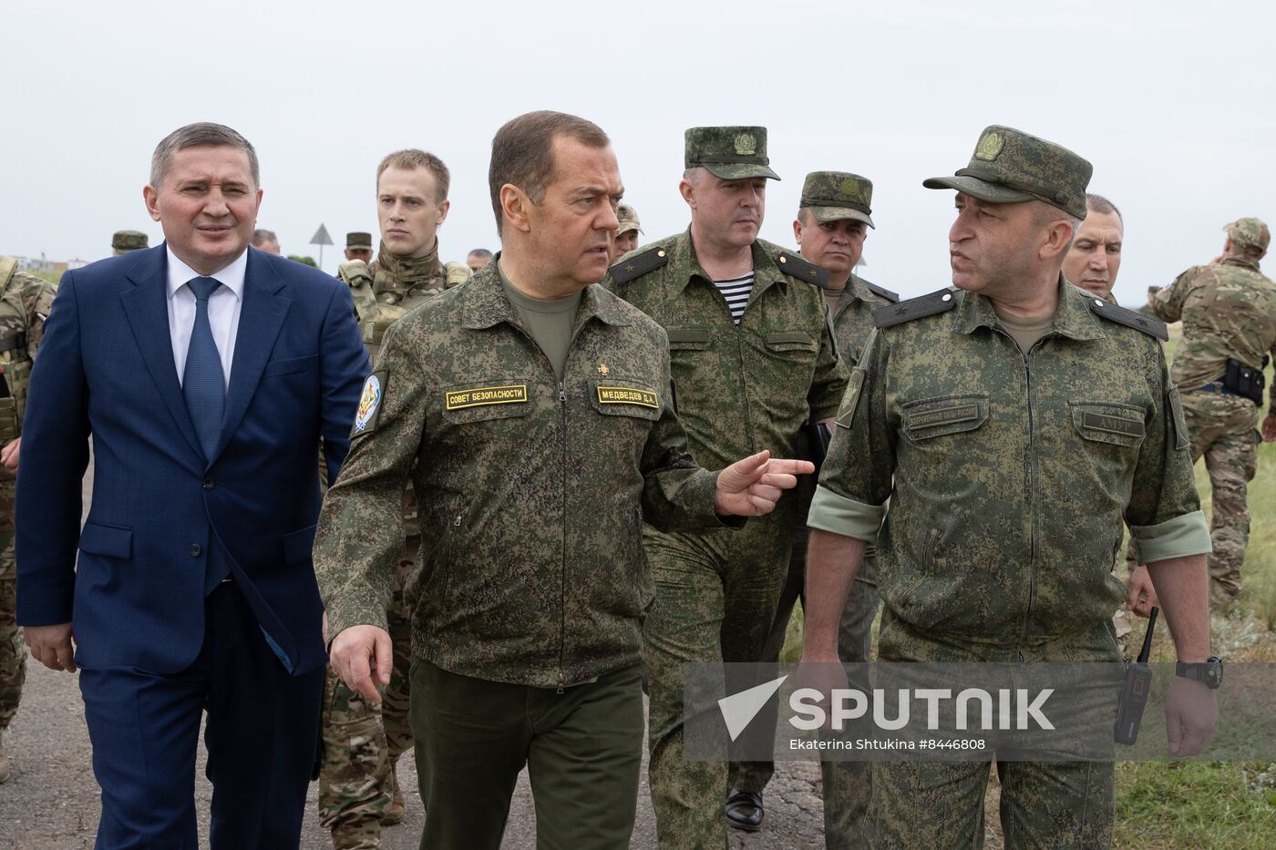 Russia Medvedev Southern Federal District