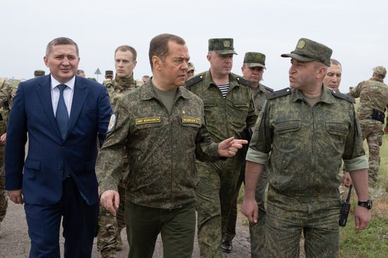 Russia Medvedev Southern Federal District