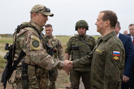 Russia Medvedev Southern Federal District