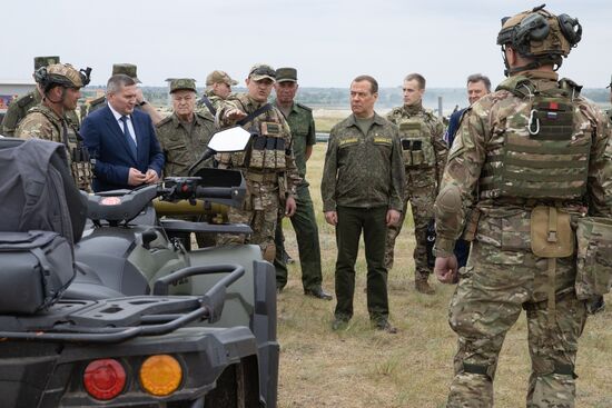 Russia Medvedev Southern Federal District