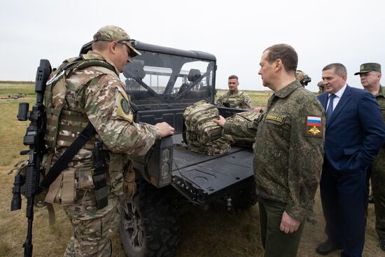 Russia Medvedev Southern Federal District