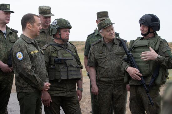 Russia Medvedev Southern Federal District