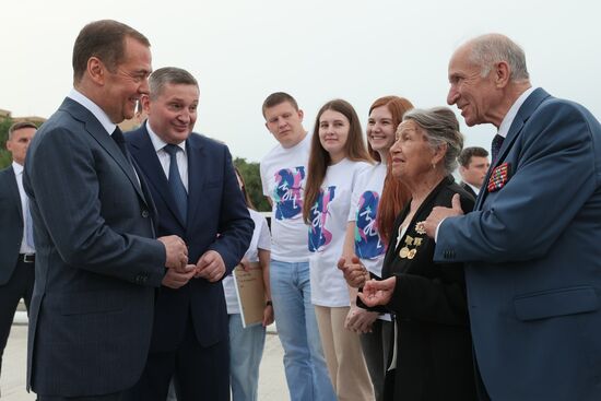 Russia Medvedev Southern Federal District