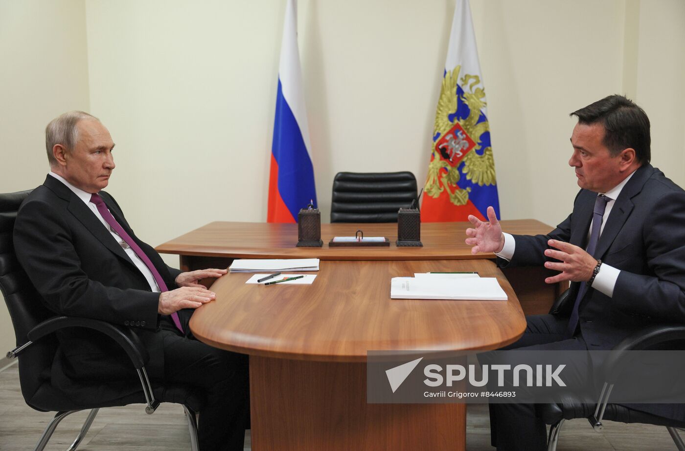 Russia Putin Moscow Region Governor