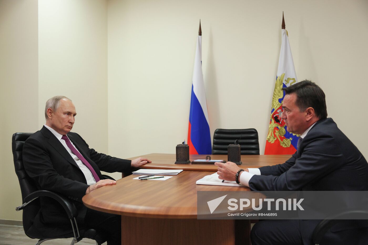 Russia Putin Moscow Region Governor