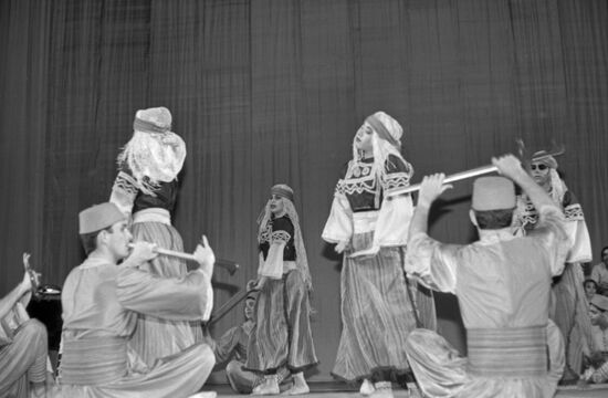 Jewish folklore ensemble Anachnu Kan performs in Moscow