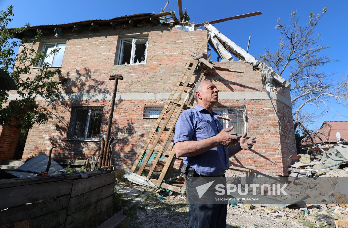 Russia Ukraine Military Operation Shelling