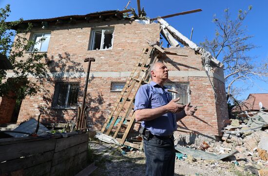 Russia Ukraine Military Operation Shelling