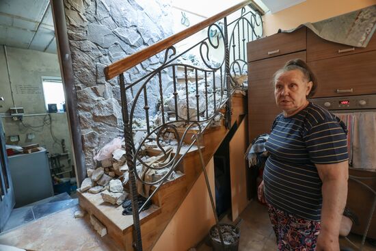 Russia Ukraine Military Operation Shelling