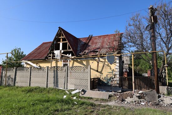 Russia Ukraine Military Operation Shelling