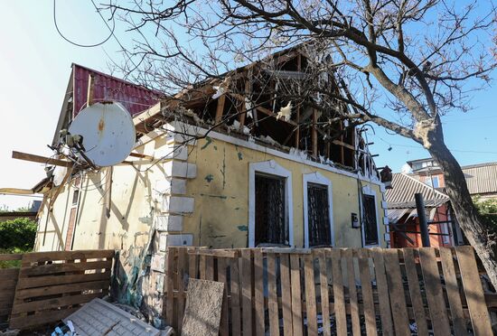 Russia Ukraine Military Operation Shelling