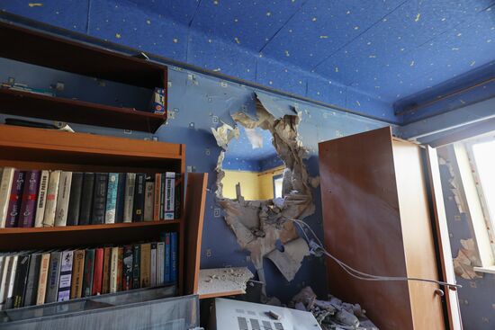 Russia Ukraine Military Operation Shelling