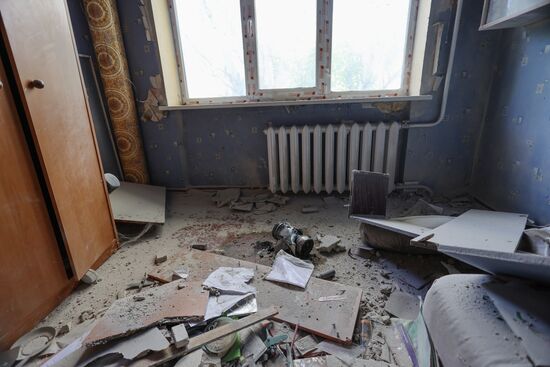 Russia Ukraine Military Operation Shelling