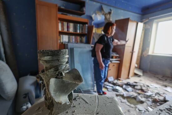 Russia Ukraine Military Operation Shelling