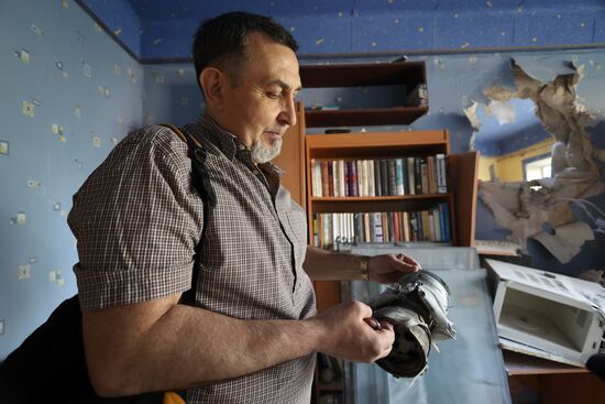 Russia Ukraine Military Operation Shelling