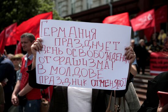 Moldova Victory Day Rally