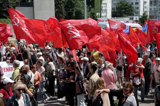 Moldova Victory Day Rally