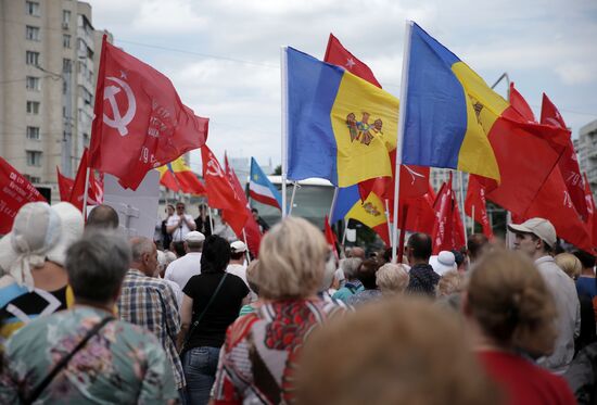 Moldova Victory Day Rally