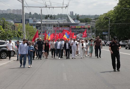 Moldova Victory Day Rally