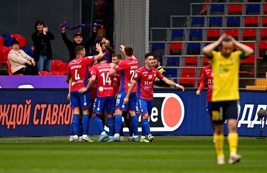 Russia Soccer Premier-League CSKA- Rostov