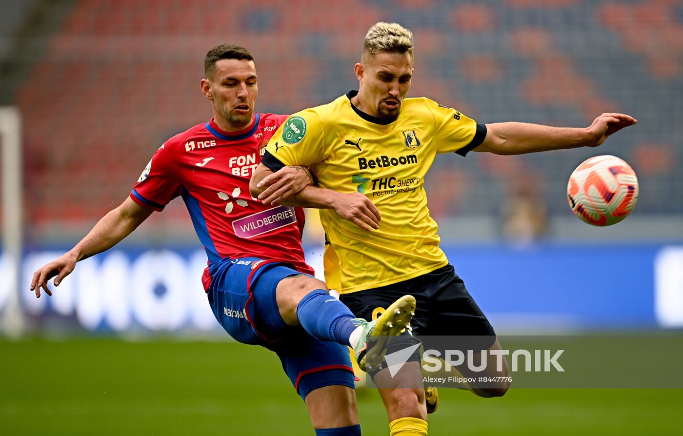 Russia Soccer Premier-League CSKA- Rostov