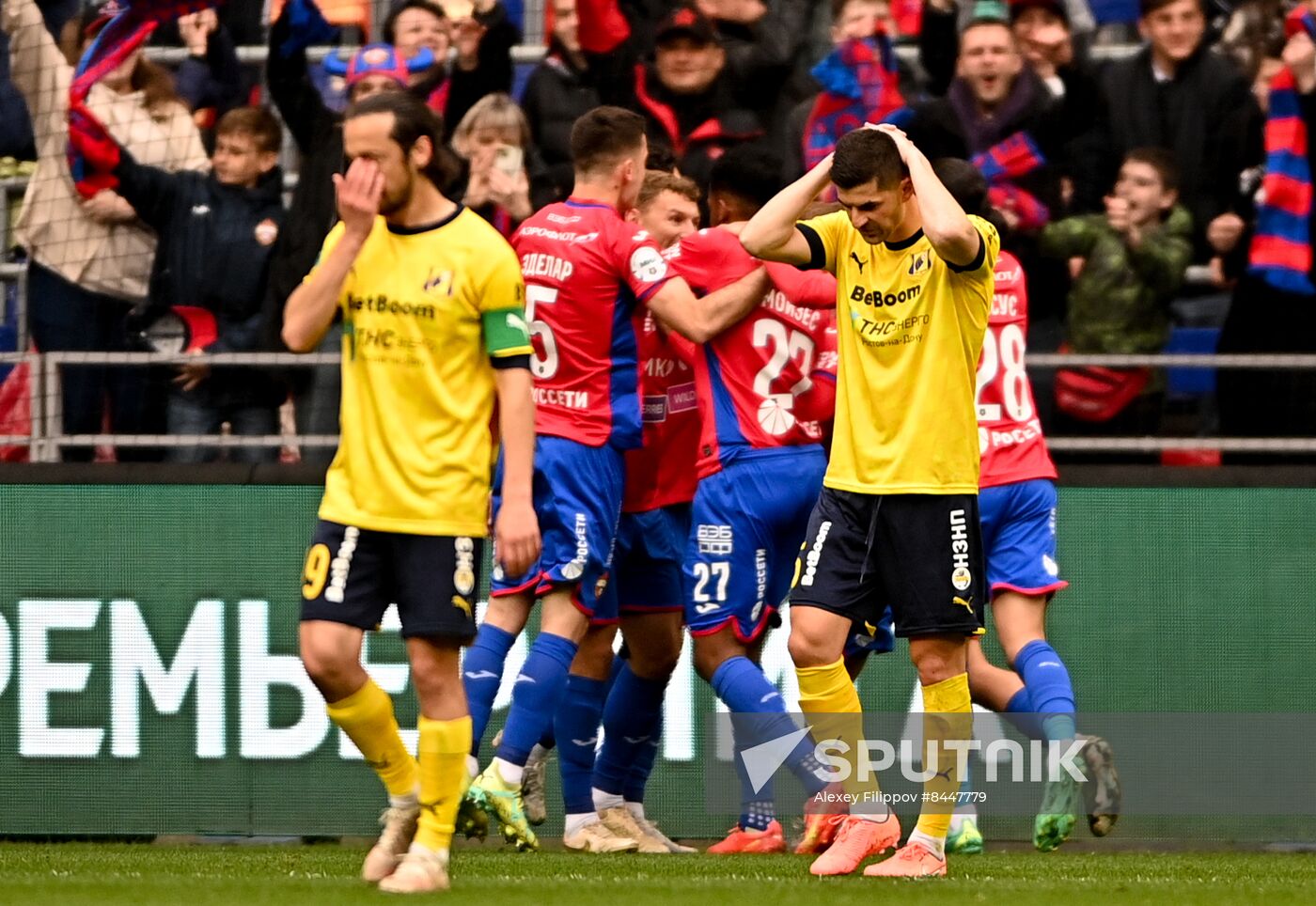 Russia Soccer Premier-League CSKA- Rostov