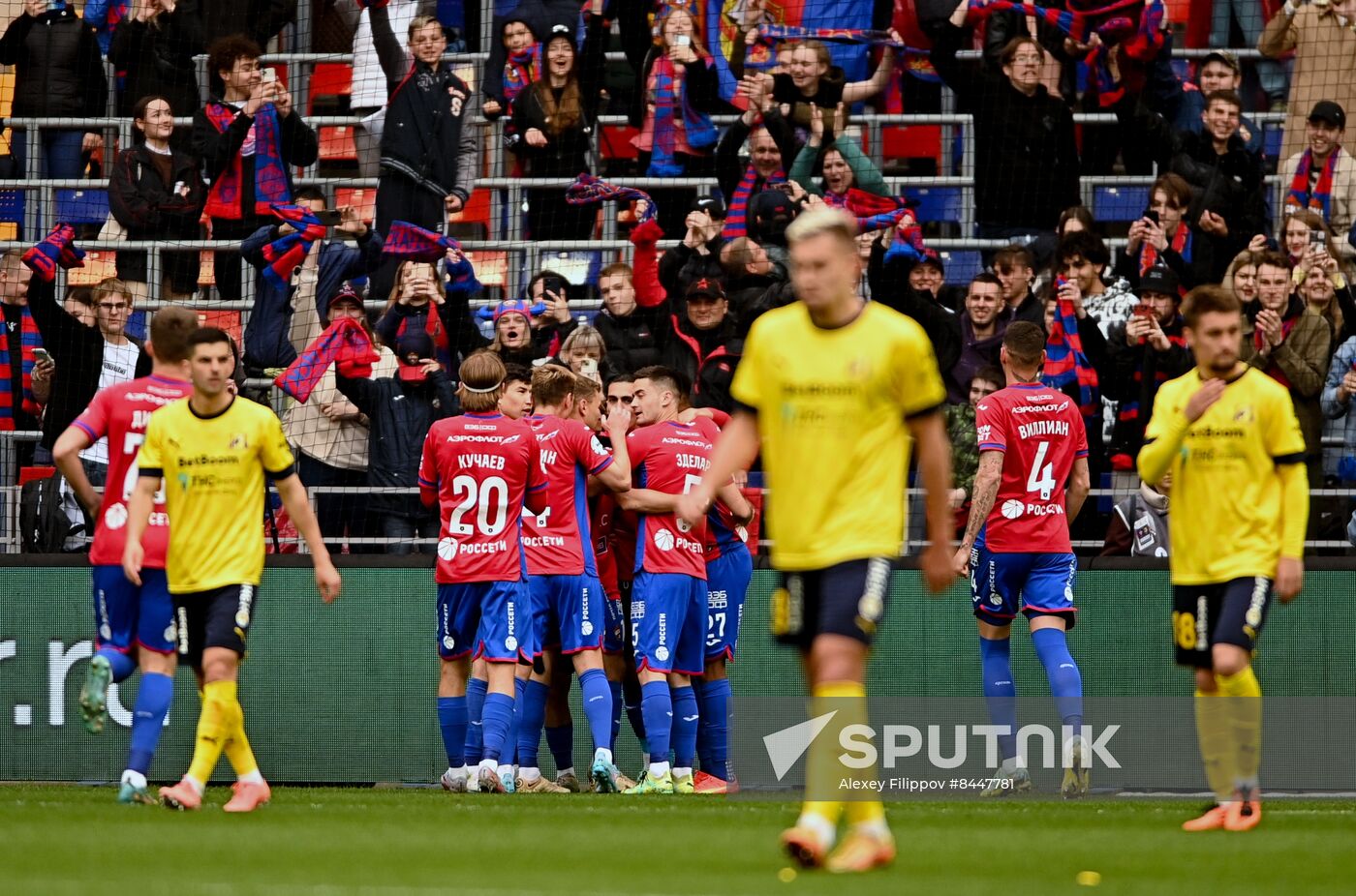 Russia Soccer Premier-League CSKA- Rostov