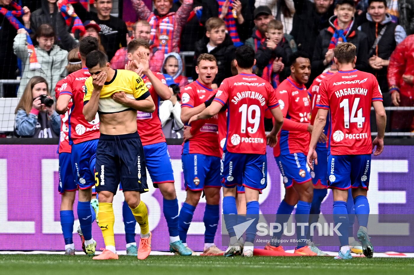 Russia Soccer Premier-League CSKA- Rostov