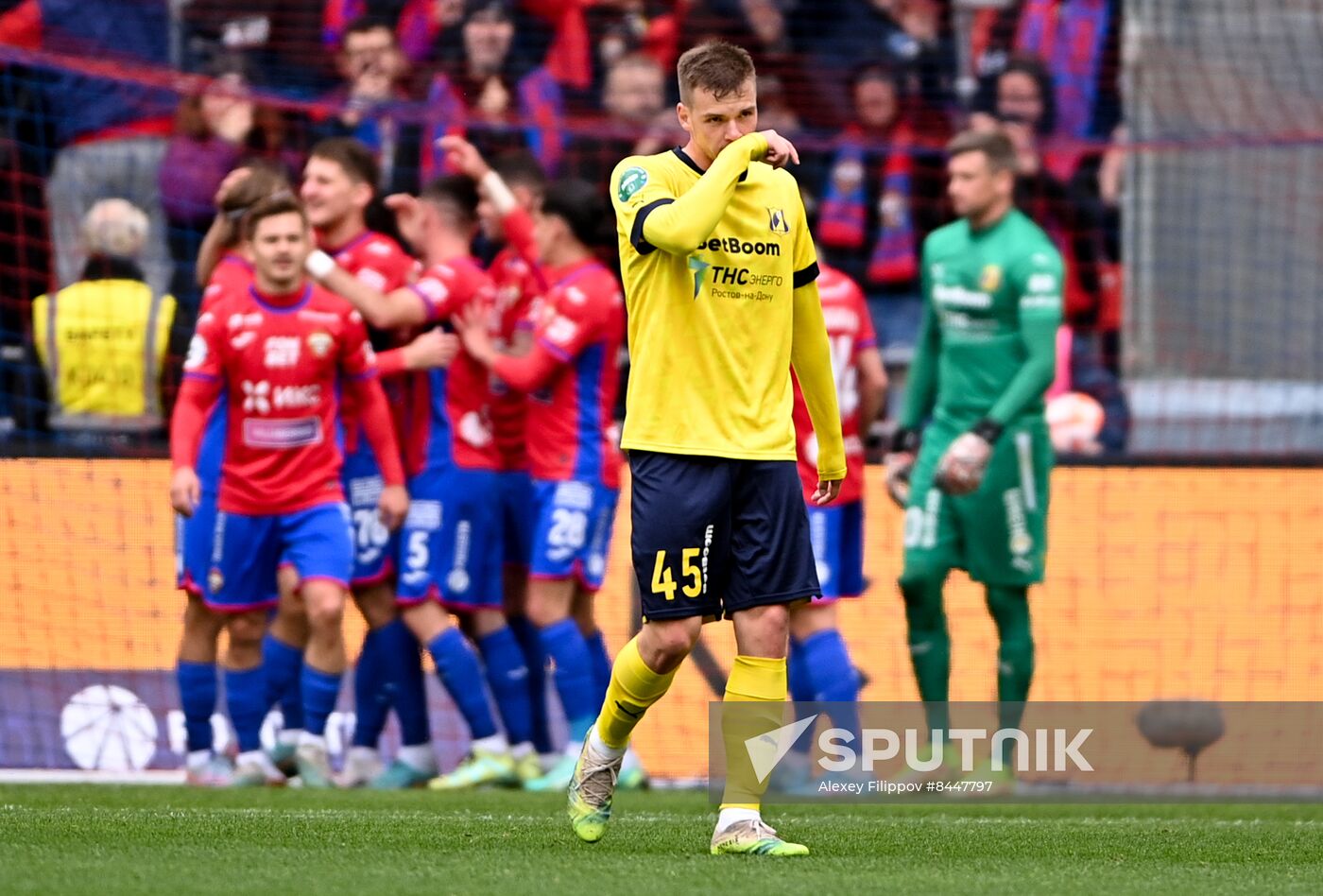 Russia Soccer Premier-League CSKA- Rostov