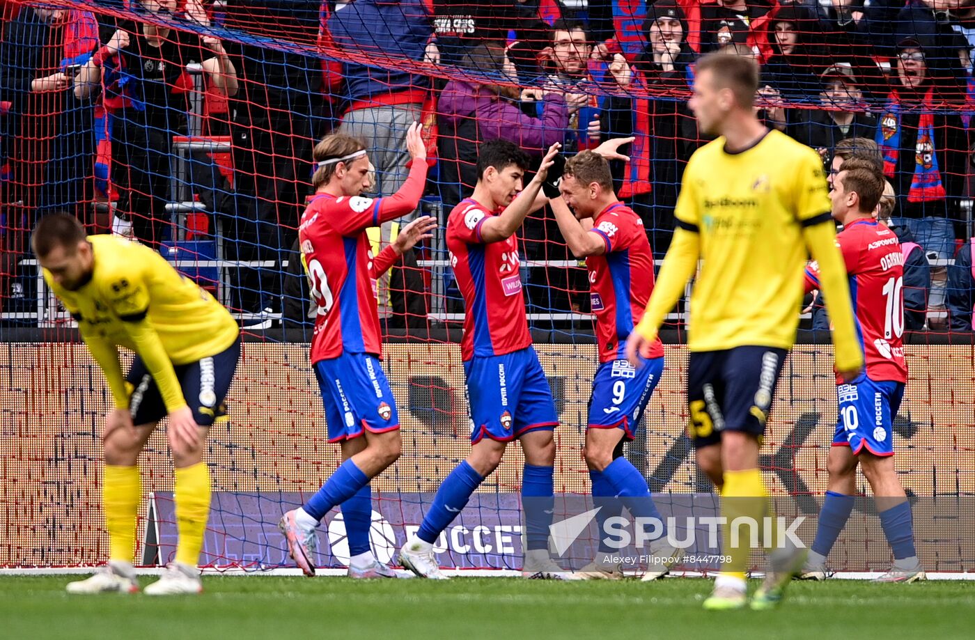 Russia Soccer Premier-League CSKA- Rostov