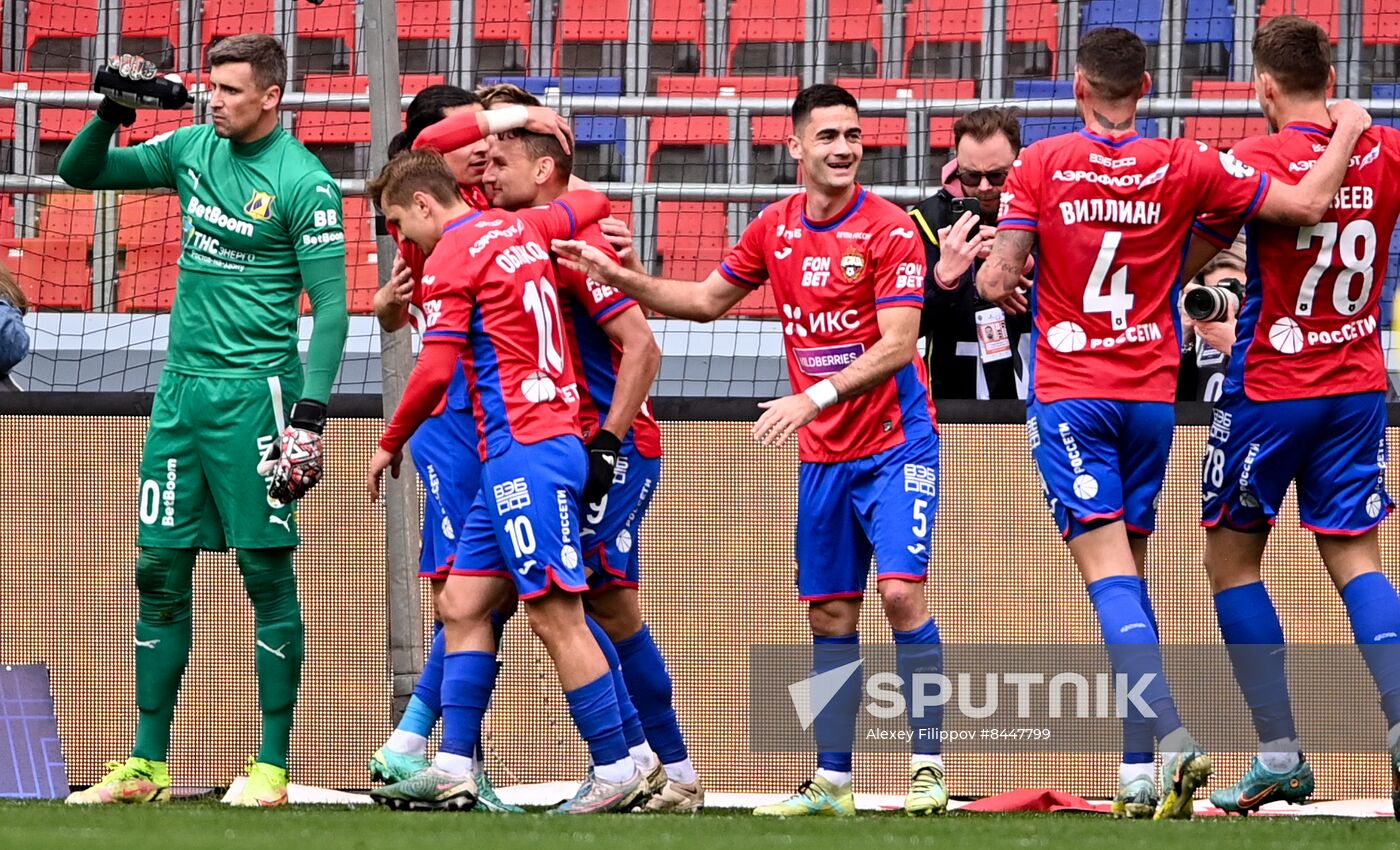 Russia Soccer Premier-League CSKA- Rostov