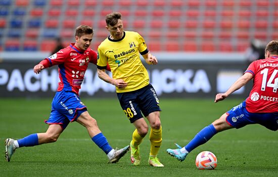 Russia Soccer Premier-League CSKA- Rostov