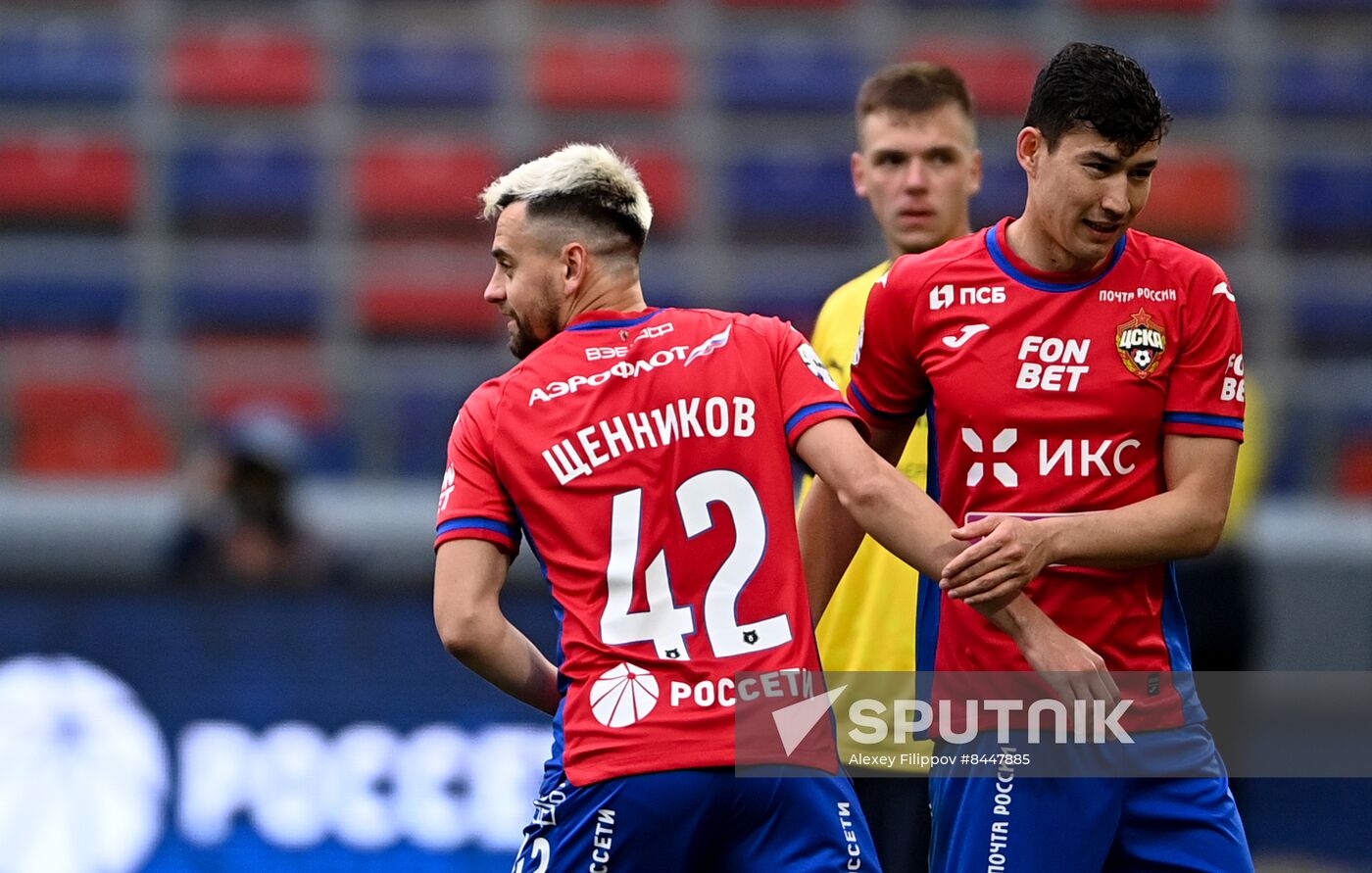 Russia Soccer Premier-League CSKA- Rostov