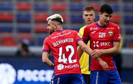 Russia Soccer Premier-League CSKA- Rostov