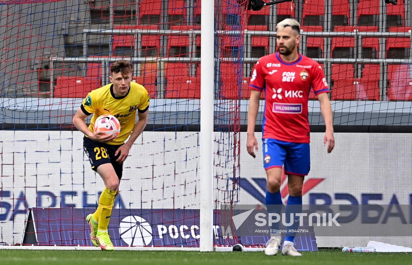 Russia Soccer Premier-League CSKA- Rostov