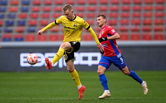 Russia Soccer Premier-League CSKA- Rostov