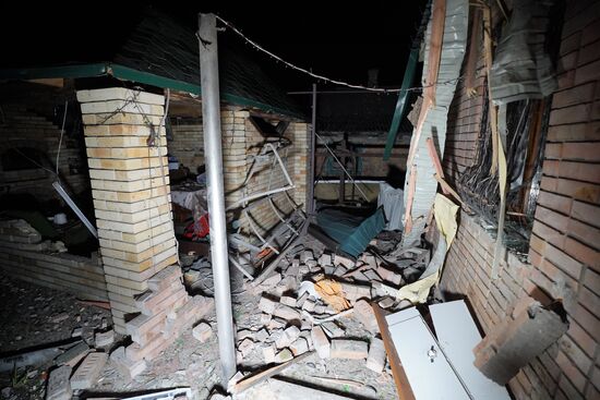 Russia Ukraine Military Operation Shelling