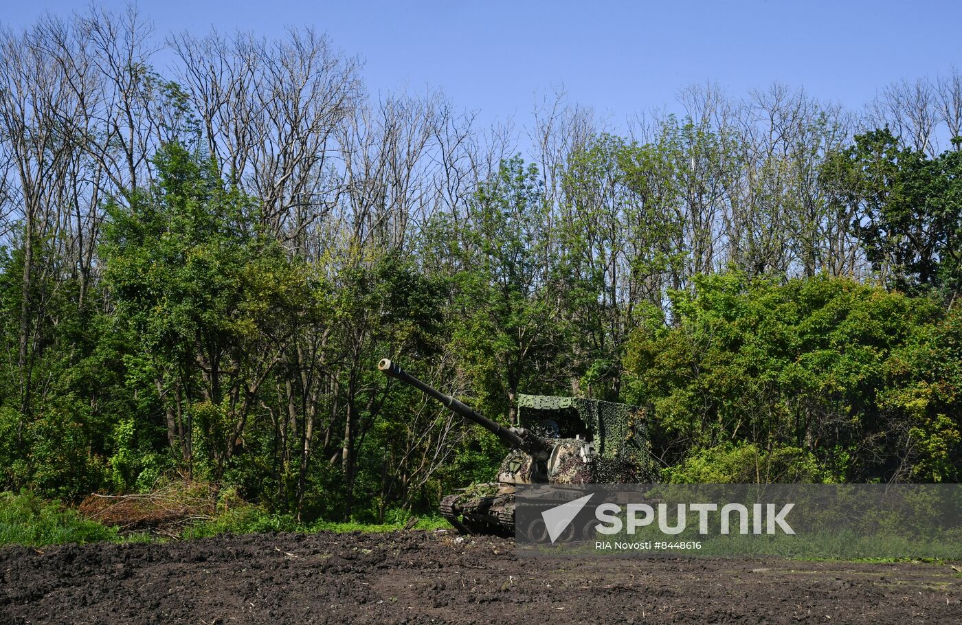 Russia Ukraine Military Operation Artillery Units