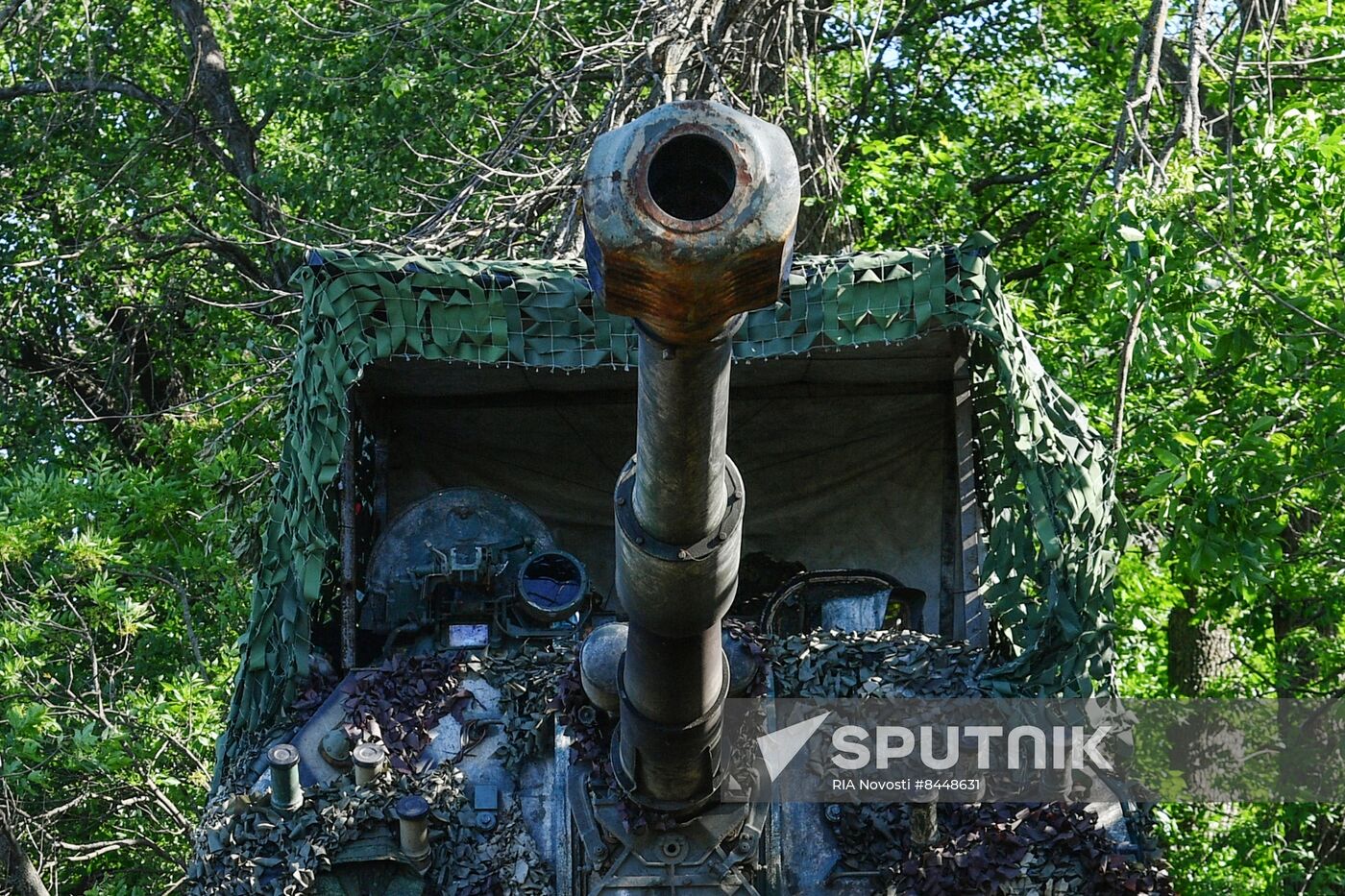 Russia Ukraine Military Operation Artillery Units