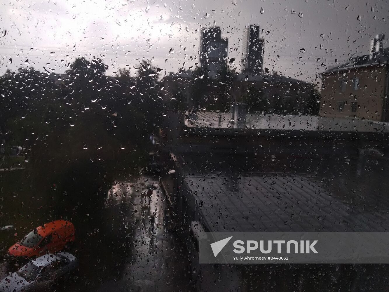 Rain in Moscow