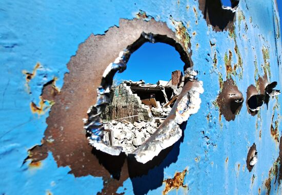 Russia Ukraine Military Operation Shelling