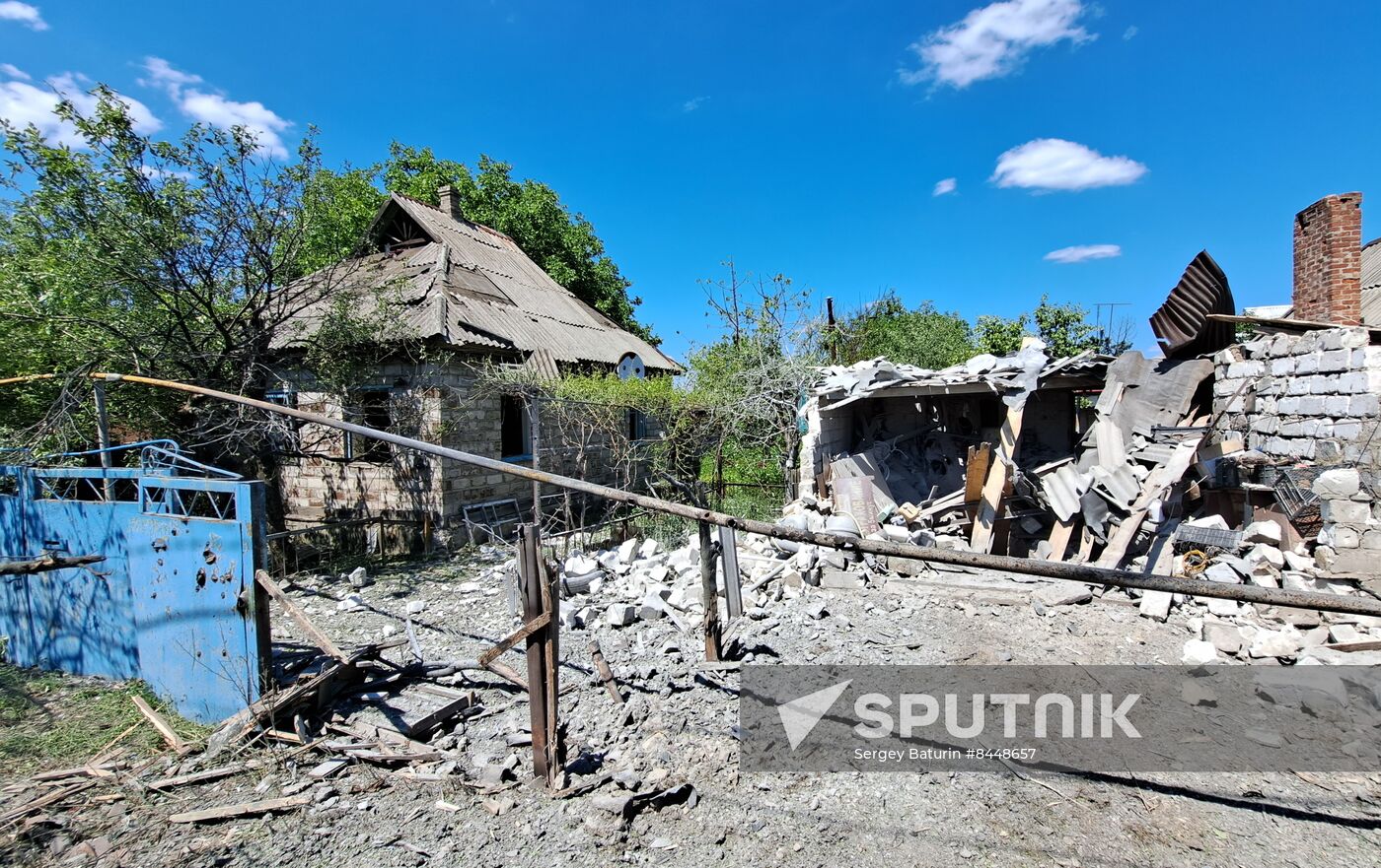 Russia Ukraine Military Operation Shelling