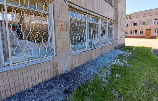 Russia Ukraine Military Operation Shelling