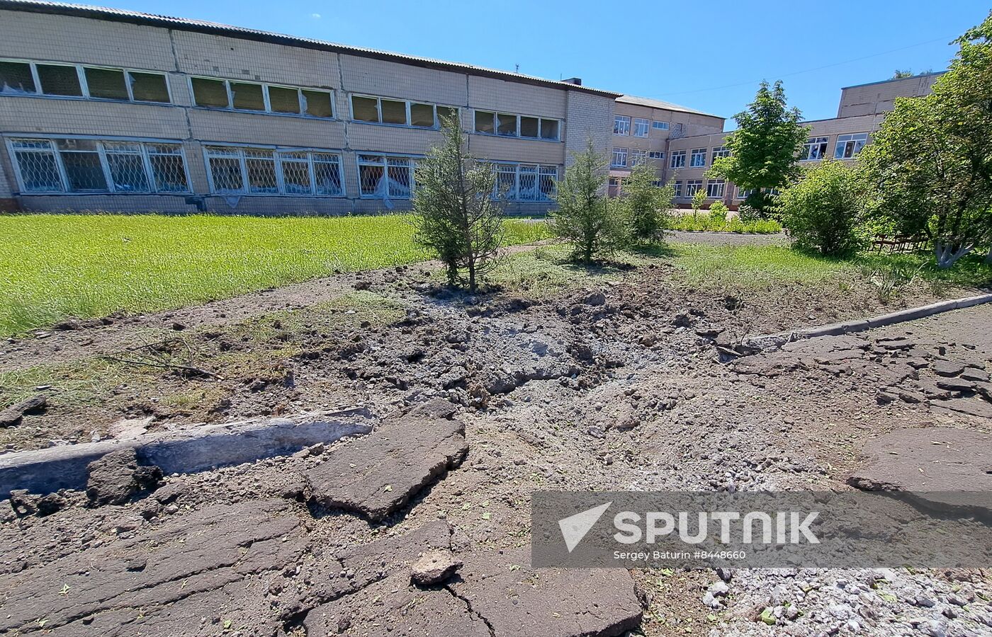 Russia Ukraine Military Operation Shelling