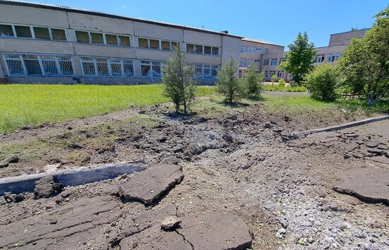 Russia Ukraine Military Operation Shelling