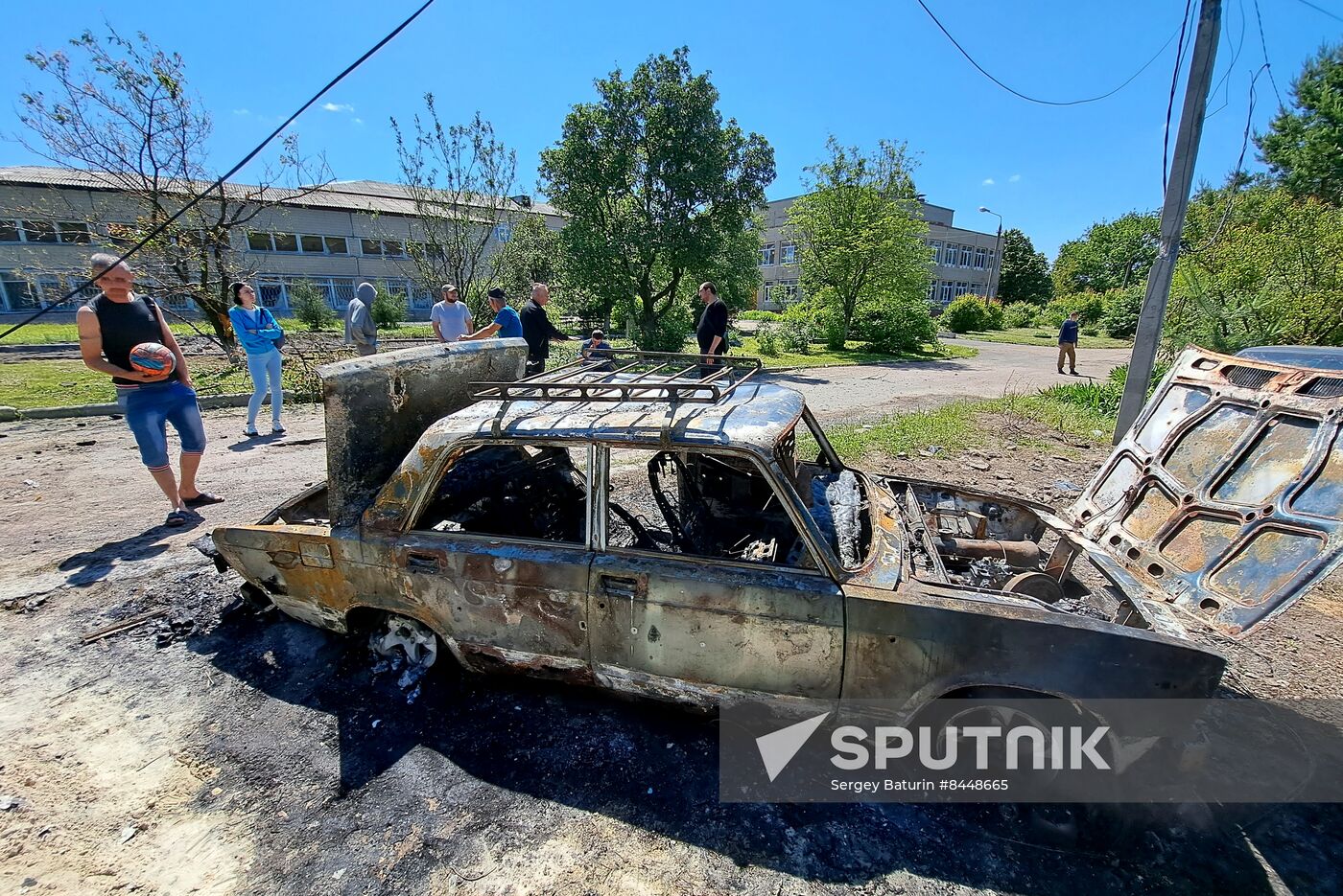 Russia Ukraine Military Operation Shelling